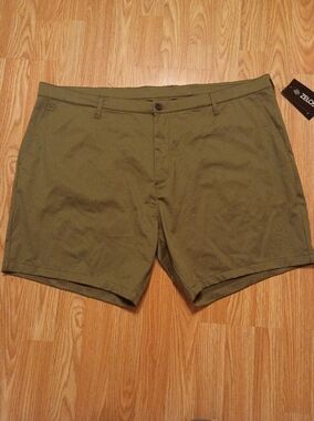 ZELOS Olive Green Men’s Shorts
